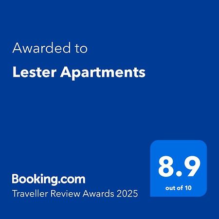 Lester Apartments Skopje Esterno foto